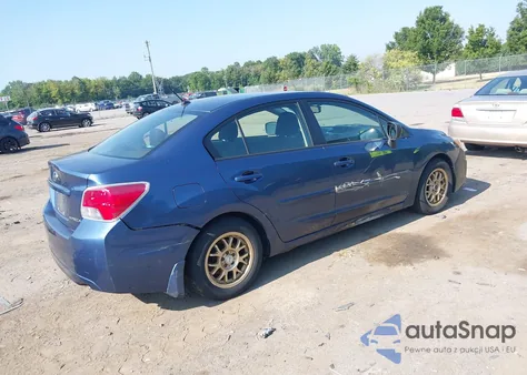 2012 Subaru Impreza 2.0I from USA, damaged, VIN JF1GJAA63CG028266